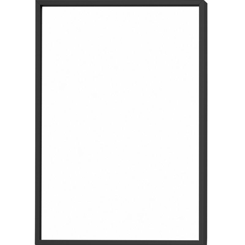 Türschild MADRID, aus Aluminium, 150 x 105 (~ DIN A6), schwarz